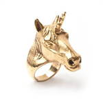 LEIVANKASH КОЛЬЦО UNICORN GOLD