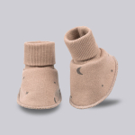 Утеплённые пинетки Mjölk Camel Moons