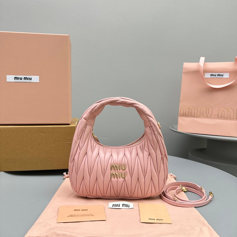 Miu Miu Wander Hobo Bag 20 cm