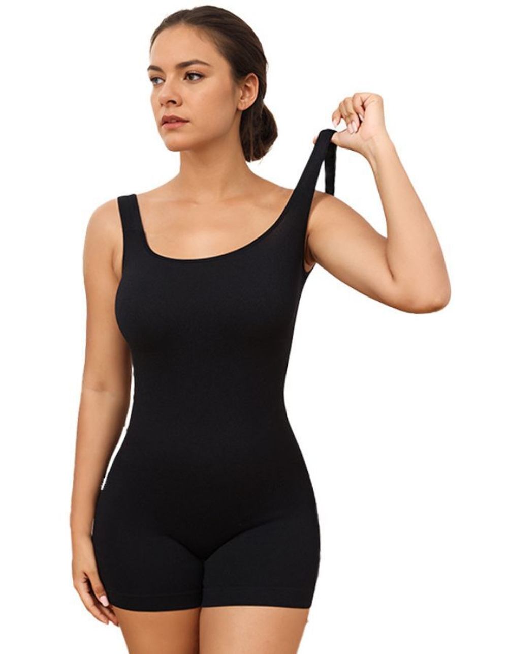 Боди черное женское утягивающее