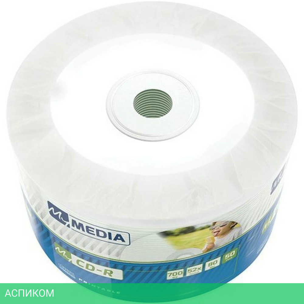 CD-R диск MyMedia 700Mb 52x Printable (69206)