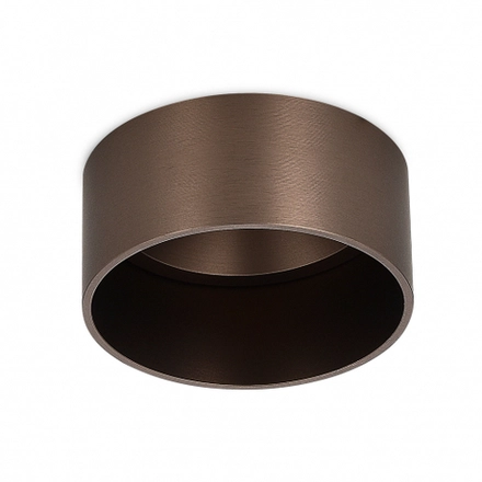Светильник встраиваемый MUNICH под лампу GU10, цвет шлифованная темная бронза, D88xH92, 3мм, IP20