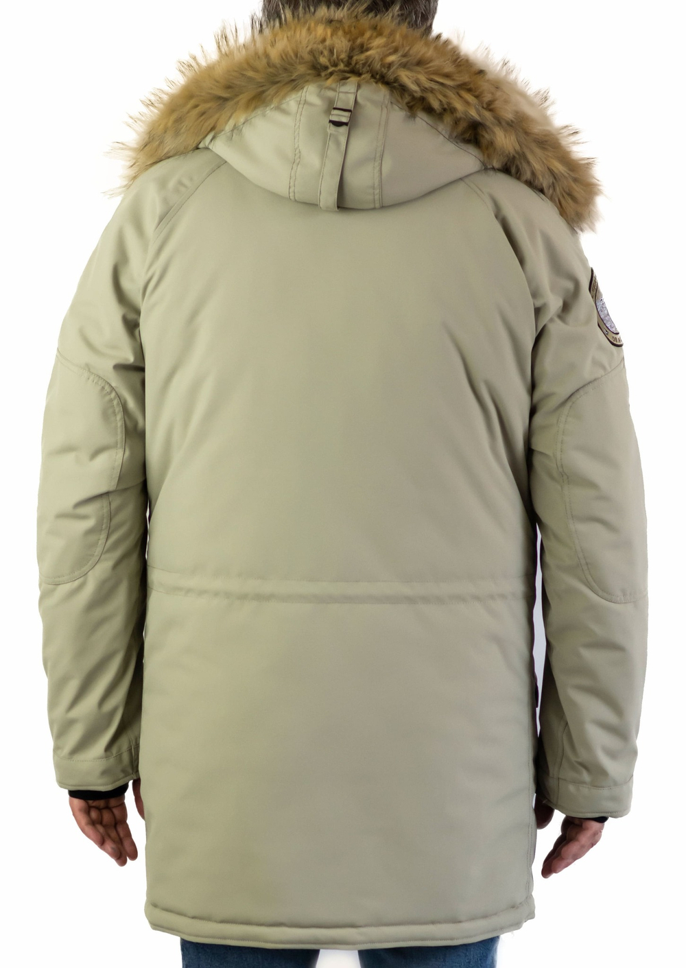 Куртка мужская зимняя Apolloget Expedition 2019 (хаки - silver green/olive)
