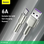Кабель Baseus Cafule 2m White (CAKF000202)