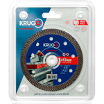 Диск алмазный Турбо ТF по керамике KRUGO MASTER 115х1,2х22,23х10mm, 81021150228