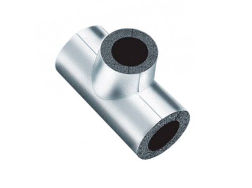 Тройник 90° из вспененного каучука равнопроходной и переходной K-FLEX AL CLAD