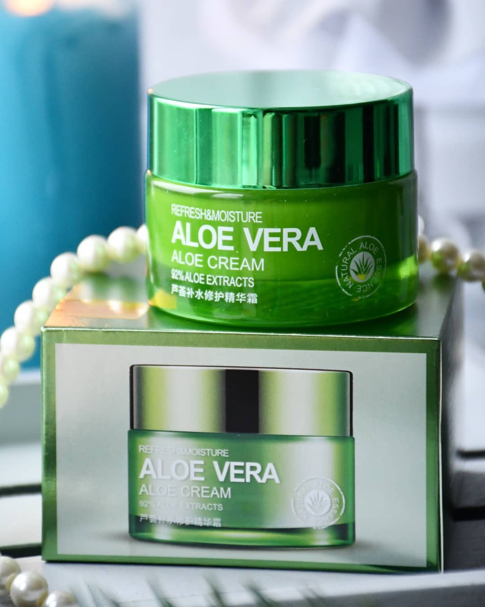 Увлажняющий крем для лица с алоэ вера, 50г