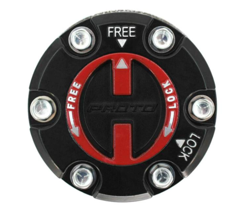 Колесные хабы, механические, для УАЗ (серия Proto) Хром