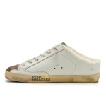 Кеды женские с мехом Golden Goose Superstar