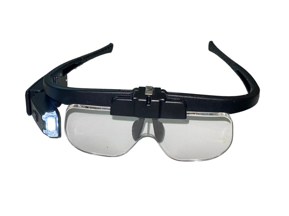 Лупа налобная с подсветкой 11642DC