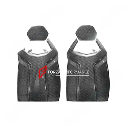 Карбоновые панели спинок сидений с подголовниками для LAMBORGHINI AVENTADOR LP700 2011–2017 Ламборгини