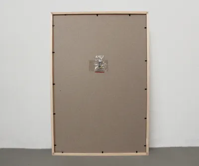 Рамка для постера красная