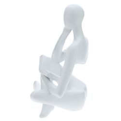 GAEM Фигурка декоративная "Читающий человек", L9 W6 H11 см