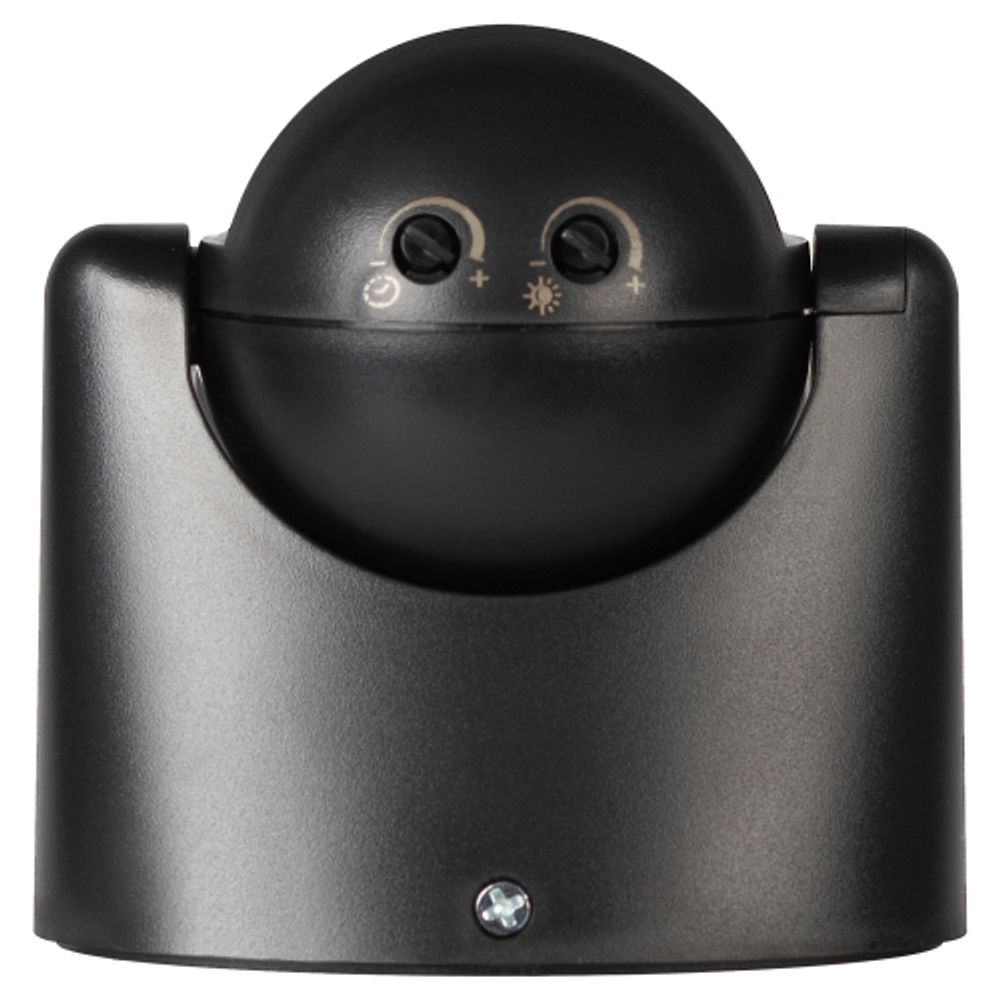 Датчик движения ЭРА MD 03 настенный инфракрасный 1200 Вт угол 180 градусов IP44, черный