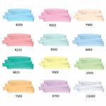 Маркеры для скетчинга двусторонние 1 мм - 6 мм BRAUBERG ART CLASSIC, НАБОР 12 шт., пастельные цвета, 151888