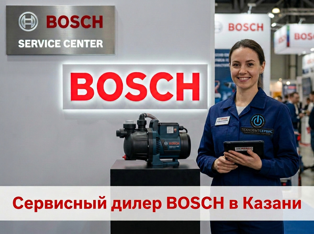 Ремонт насосов Bosch в Казани