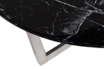 Стол журнальный Garda Decor Garda Decor Черный (Nero) d100х40,6 см