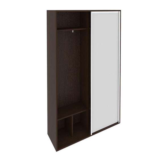 Light Прихожая-купе комбинированная (дверь-1 шт.-зеркало) С-ПК-39 Венге Цаво 1200*390*2050