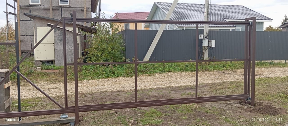 Ворота "САДОВЫЕ" 5м с автоматикой и монтажом.