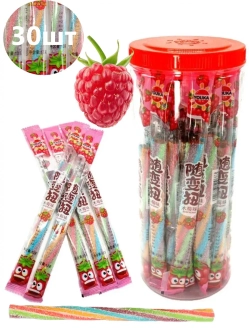 Жевательные конфеты Youka Малина 13г * 30 штук