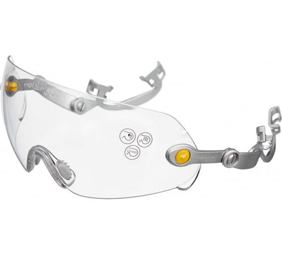 Открытые защитные очки для касок Delta Plus FUEGO прозрачные FUEGOARIN
