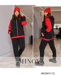 Костюм 21-123-красный Minova