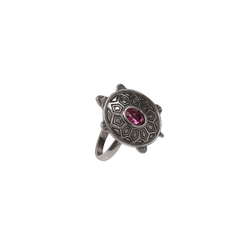 "Архелон" кольцо в серебряном покрытии из коллекции "Кассида" от Jenavi