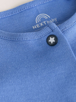 Комбинезон / Cлип для малышей Next N26-368, 3 шт., Синий, Серый