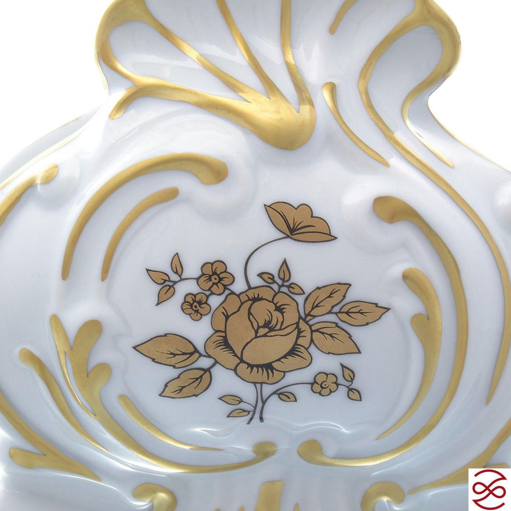 Салфетник Queen's Crown Золотая роза 11 см