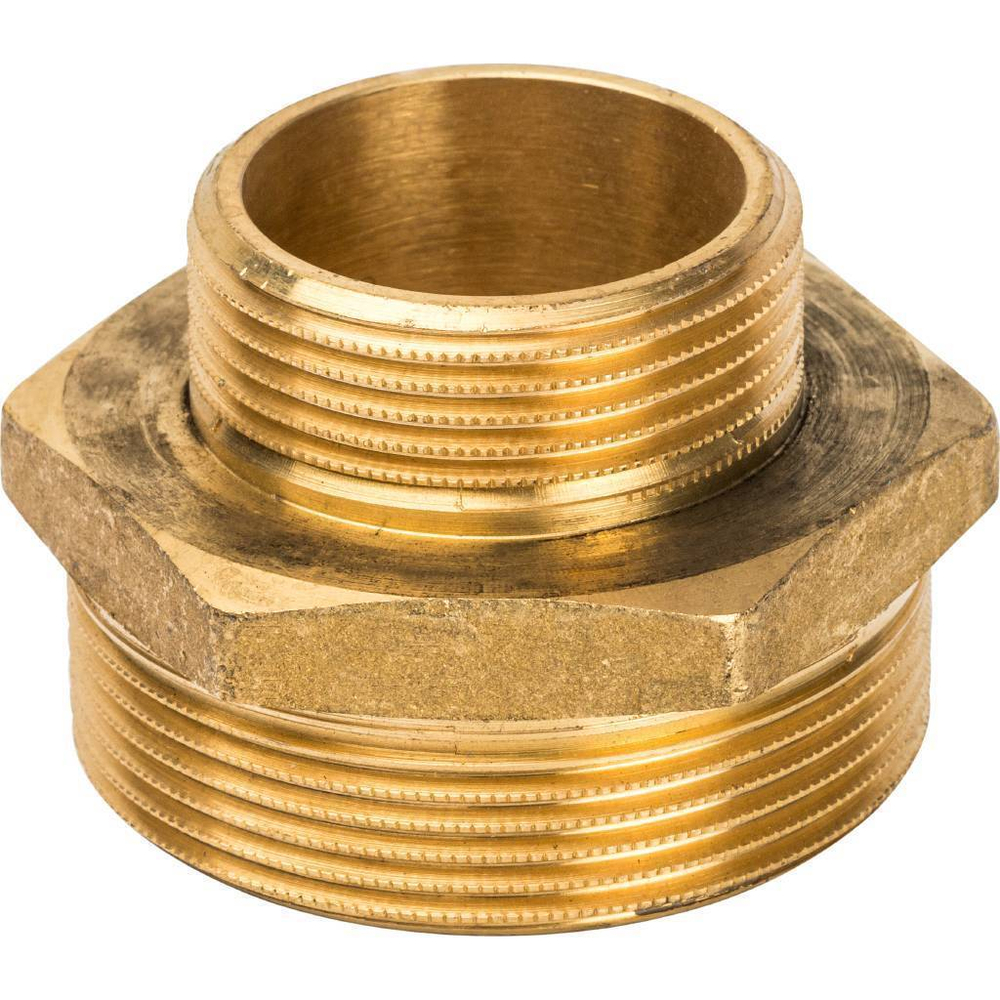 Ниппель STOUT переходной 2"x1 1/4" НР/НР