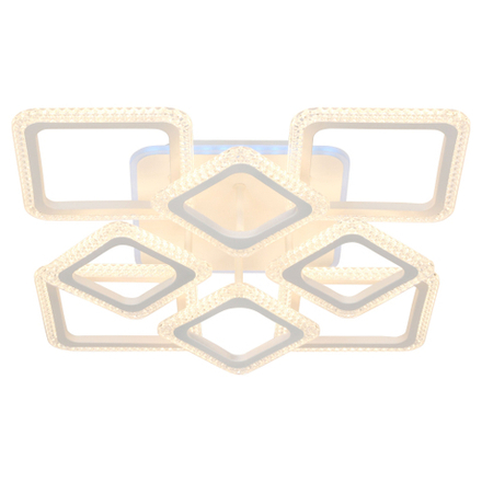 Светильник потолочный светодиодный Rivoli Gina 6204-701 155 Вт LED RGB 3000К-6000К модерн с пультом