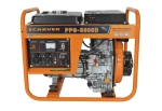 Генератор дизельный CARVER PPG - 5000D (LT-178F, 3.3/3.6 кВт, 220 В, бак 12.5 л, медь) Бензогенератор / резервное питание