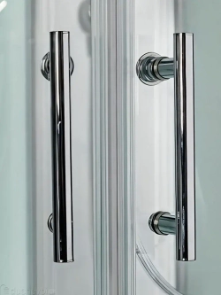 Душевая кабина WeltWasser (ВельтВассер) Werra XL 1004, со средним поддоном, с электрикой и ГМ, 100x100x226