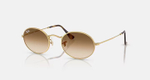 RAY-BAN OVAL METAL RB3547 001/51