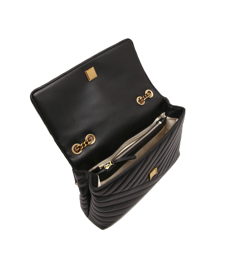 кожаная сумка через плечо kira TORY BURCH - черный(90446)