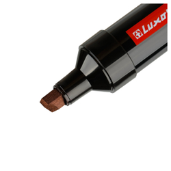 Маркер перманентный промышленный Luxor "510" черный, скошенный, 5-7мм 3161