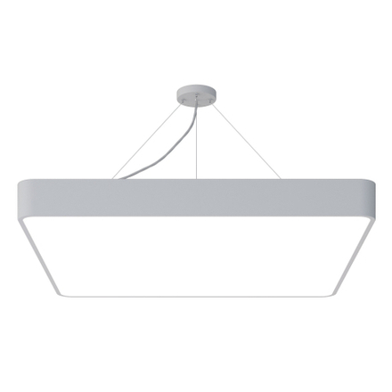Светильник LED ЭРА Geometria SPO-164-W-40K-110 Quadro 110Вт 4000К 10500Лм IP40 800*800*80 белый подвесной