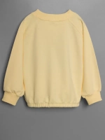 Свитшот для девочки осенний с завязками