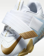 Штангетки мужские Nike Savaleos (Бело-Золотые)