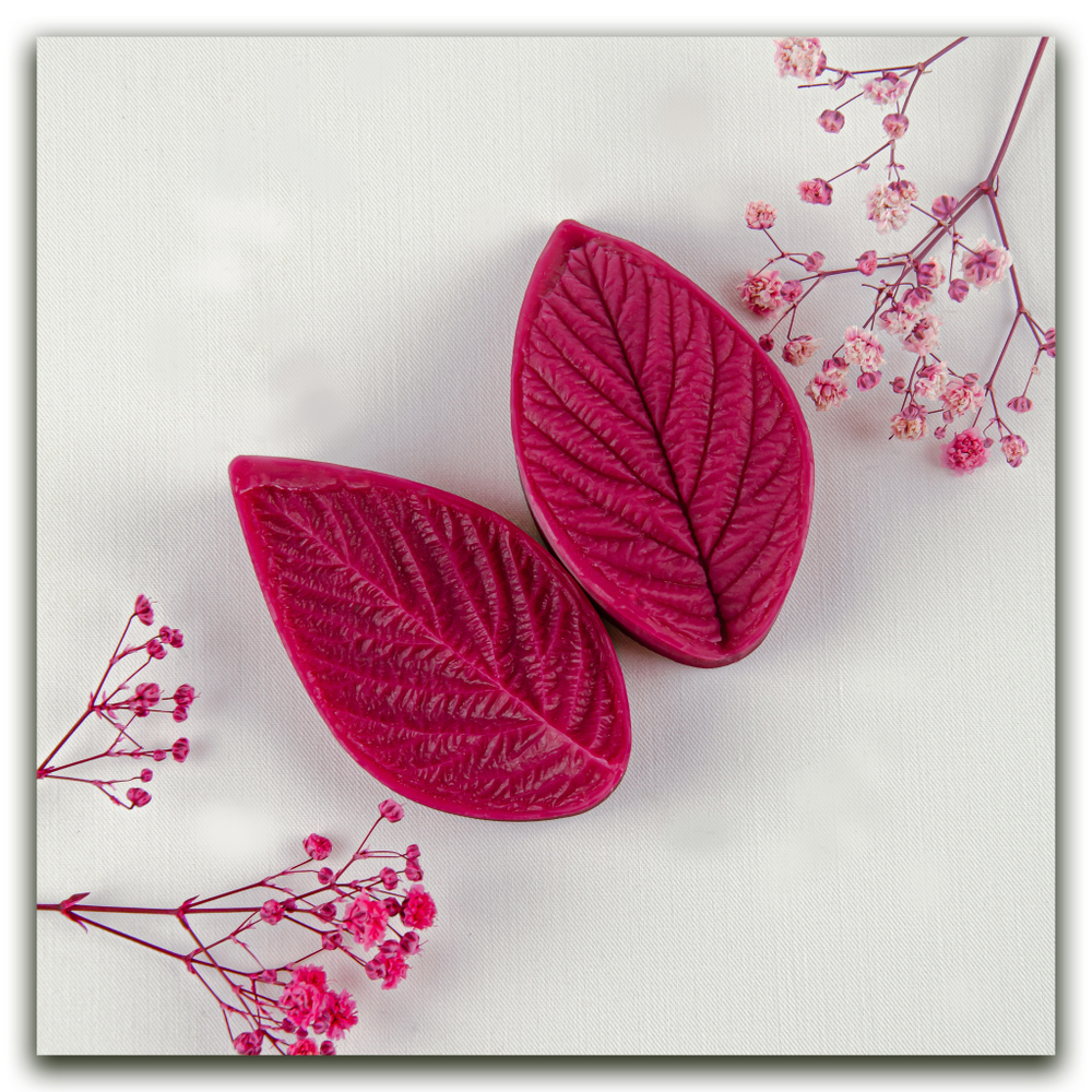 Лист малины средний