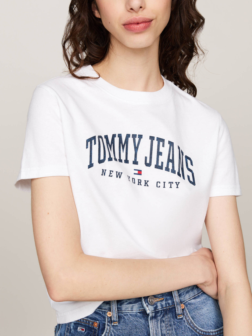 Футболка VARSITY Tommy Jeans - белый(DW0DW19826)