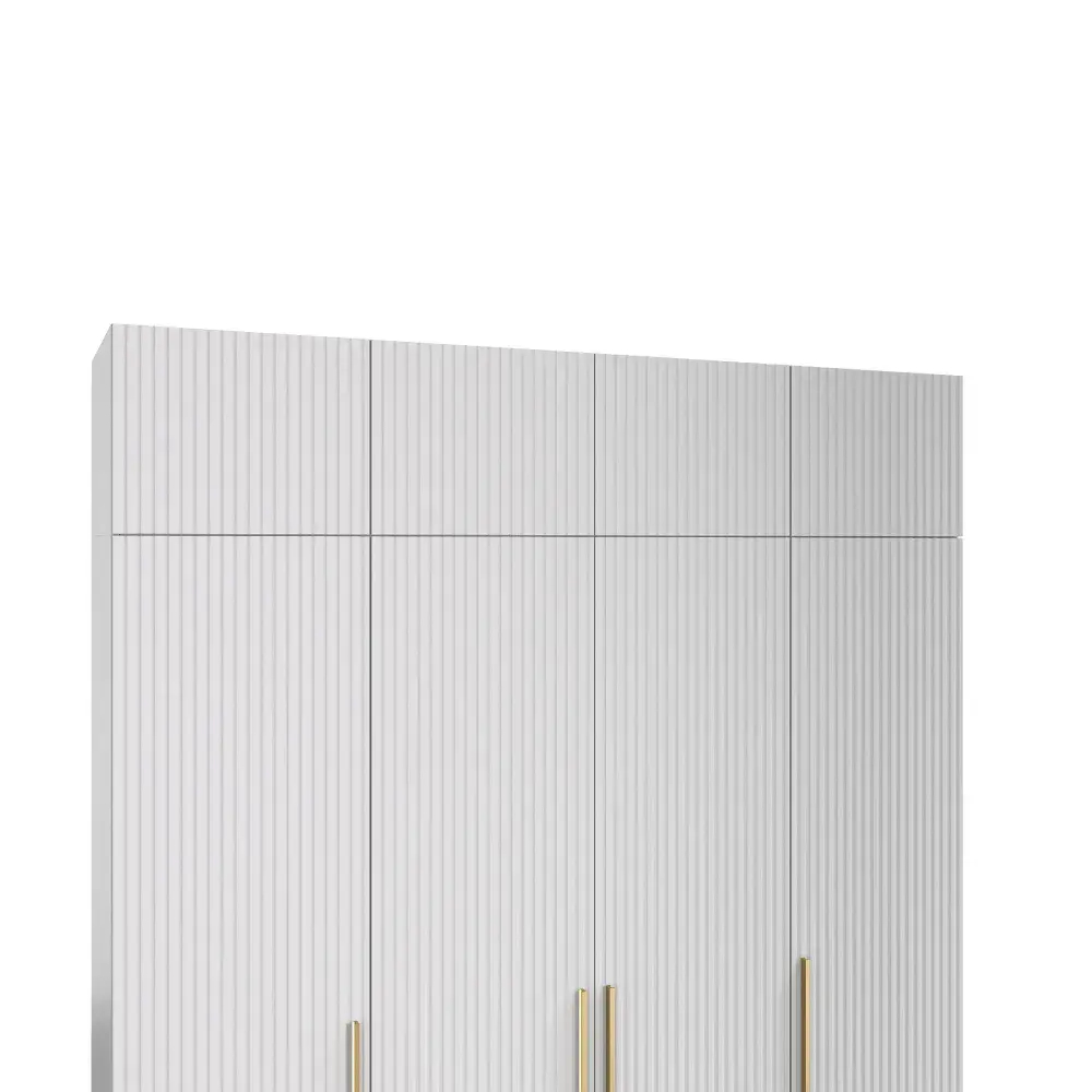 Антресоль для четырехдверного шкафа Аляска, белый