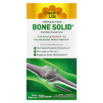 Country Life, Triple Action Bone Solid®, 180 капсул