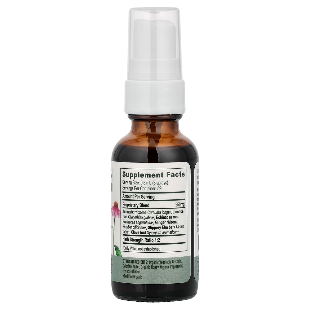 Banyan Botanicals, травяной спрей для горла, 30 мл (1 жидк. унция)