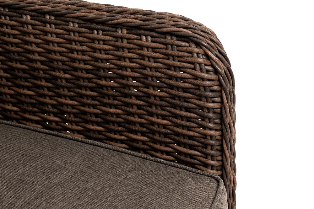 "Прованс" кресло из искусственного ротанга, цвет коричневый