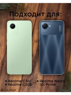 Чехол на Realme С30, С30S, с принтом