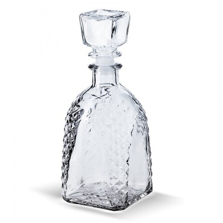 Бутылка (штоф) "Арка" стеклянная 0,5 литра с пробкой