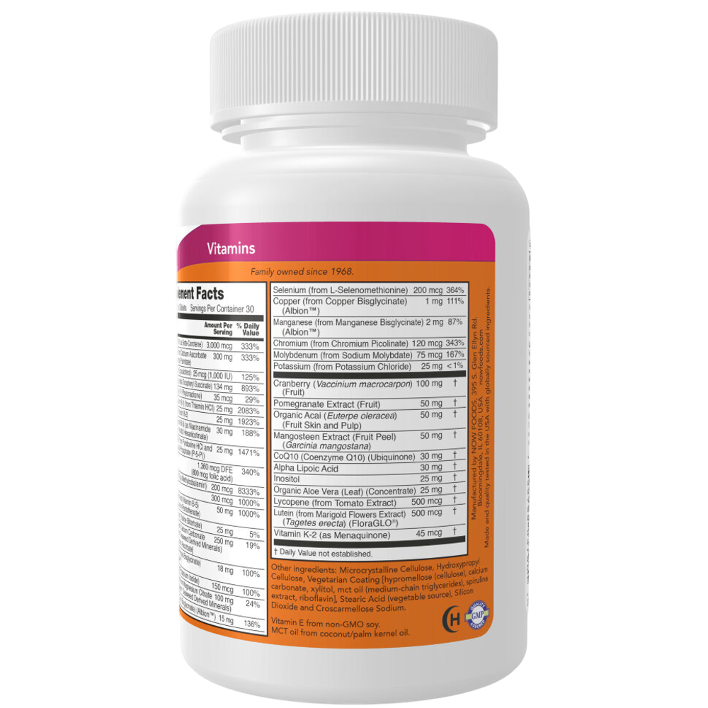 Now Foods Eve Woman's multi 90 tablets , Женские витамины