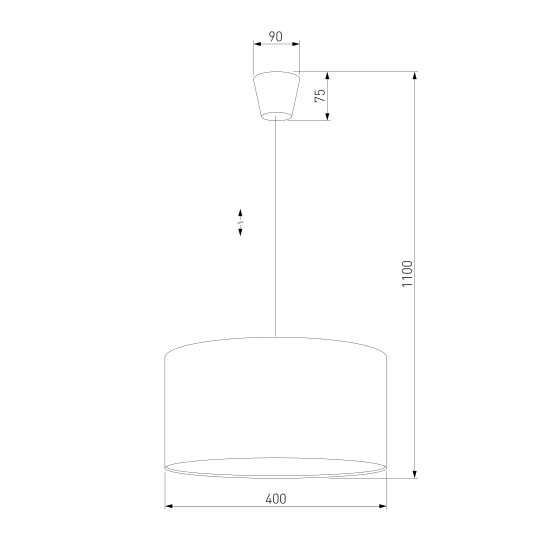 3232 / подвесной светильник / Rondo