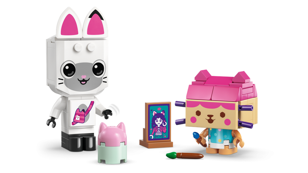 Конструктор LEGO Gabby's Dollhouse Друзья-кошки кирпичной сборки Гэбби 11215 | LEGO Gabby's Cat Friends 324 детали | 6+